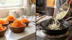 Warum Sie Zwiebeln und Karotten nicht zusammen braten sollten: Was passiert, wenn Sie sie auf diese Weise zubereiten